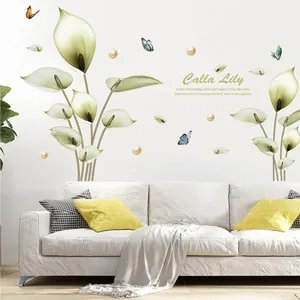 Home decor removable 3d flower sticker wall art