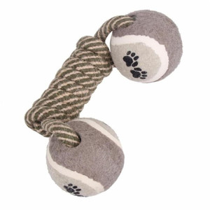 Divertente Pet Puppy <span class=keywords><strong>Dog</strong></span> Chew Training Toys <span class=keywords><strong>Dumbbell</strong></span> Tennis Rope <span class=keywords><strong>Toy</strong></span> for <span class=keywords><strong>Dog</strong></span> - Product Image 5