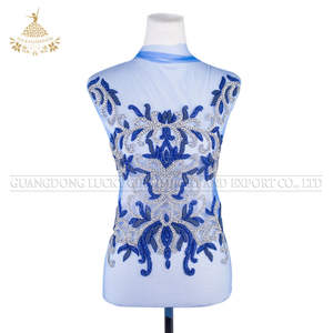 नाइजीरिया के लिए कस्टम मेड महिलाओं चोली स्फटिक शाम पोशाक मनके पैच लड़कियों <span class=keywords><strong>DRA</strong></span>-135 - Product Image 1