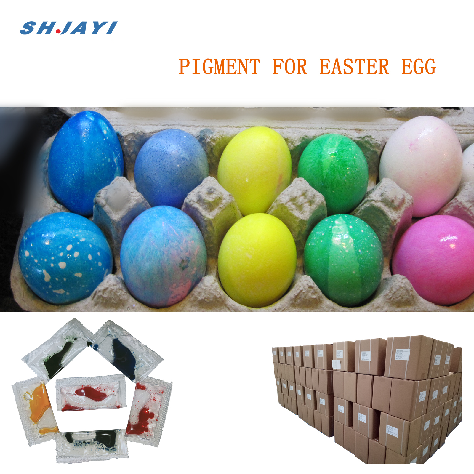 Пищевая пигментная жидкость для эффекта пасхальных яиц