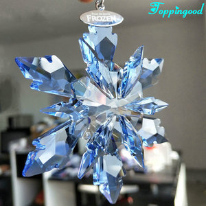 Meistverkaufte Hängende Kristall-Schneeflocke für Weihnachtsbaumdekoration - Product Image 2