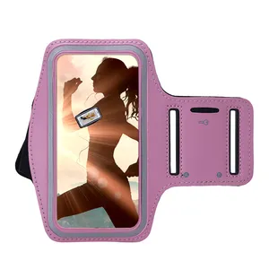Brassard de sport ultra-mince pour téléphone portable, housse personnalisée, accessoires pour iPhone 12, 2019