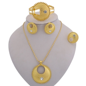 Juegos de joyas de oro etíope, cuentas de Sudáfrica hechas a mano africanas baratas - Product Image 6