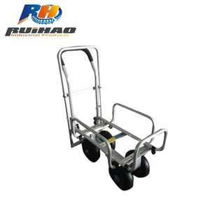 एल्यूमीनियम मिश्र धातु 4 पहिया <span class=keywords><strong>Foldable</strong></span> उपकरण गाड़ी तह हाथ ट्राली - Product Image 1