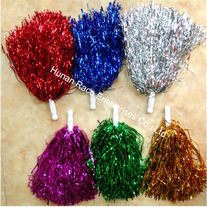 Pompones de <span class=keywords><strong>animadora</strong></span> para mascotas, accesorios de baile para fiestas deportivas, pompones de celebración - Product Image 2