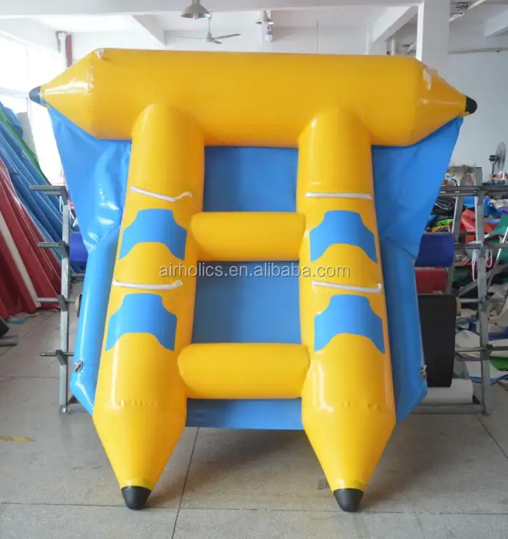 4 chỗ ngồi Chất lượng cao gonflable flyfish Inflatable bay cá nước trượt tuyết Ống