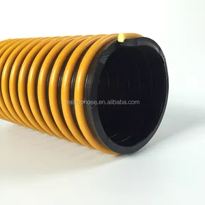 Gagaozops — tuyau industriel à décharge Flexible, 5/8-6 "Standard, décharge Flexible, pour enrouler le charbon de bois dans le sol, en PVC rainuré, Helix grain sous vide