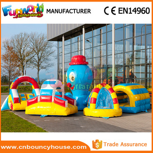 Migliore gonfiabile parco di divertimenti gonfiabile parco giochi in vendita casa gonfiabile - Product Image 3