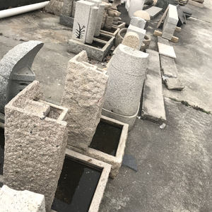 <span class=keywords><strong>Fontane</strong></span> d'Acqua Moderne <span class=keywords><strong>in</strong></span> <span class=keywords><strong>Pietra</strong></span> Naturale di Granito Scolpito con Cascata <span class=keywords><strong>per</strong></span> Decorazione Giardino - Product Image 6