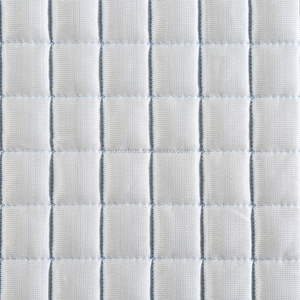 Protège-<span class=keywords><strong>matelas</strong></span> imperméable en tissu tricoté imprimé bleu personnalisé, super confortable et rafraîchissant pour l'été - Product Image 4
