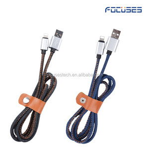 Alibaba al por mayor <span class=keywords><strong>1</strong></span> M 2.4A 8Pin <span class=keywords><strong>cable</strong></span> USB cargador de sincronización de datos <span class=keywords><strong>cable</strong></span> USB para iPhone IOS teléfono móvil - Product Image 5