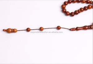 Cuentas de Tesbih Jisti <span class=keywords><strong>Kokka</strong></span> de Indonesia al por Mayor, 99 Cuentas Musulmanas de Gelang de 6 mm - Product Image 5