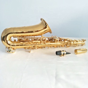 Professional Alto Eb Gold Lacquer Playing <strong>Saxophone</strong> Premium <strong>Instrument</strong> - Product Image 6