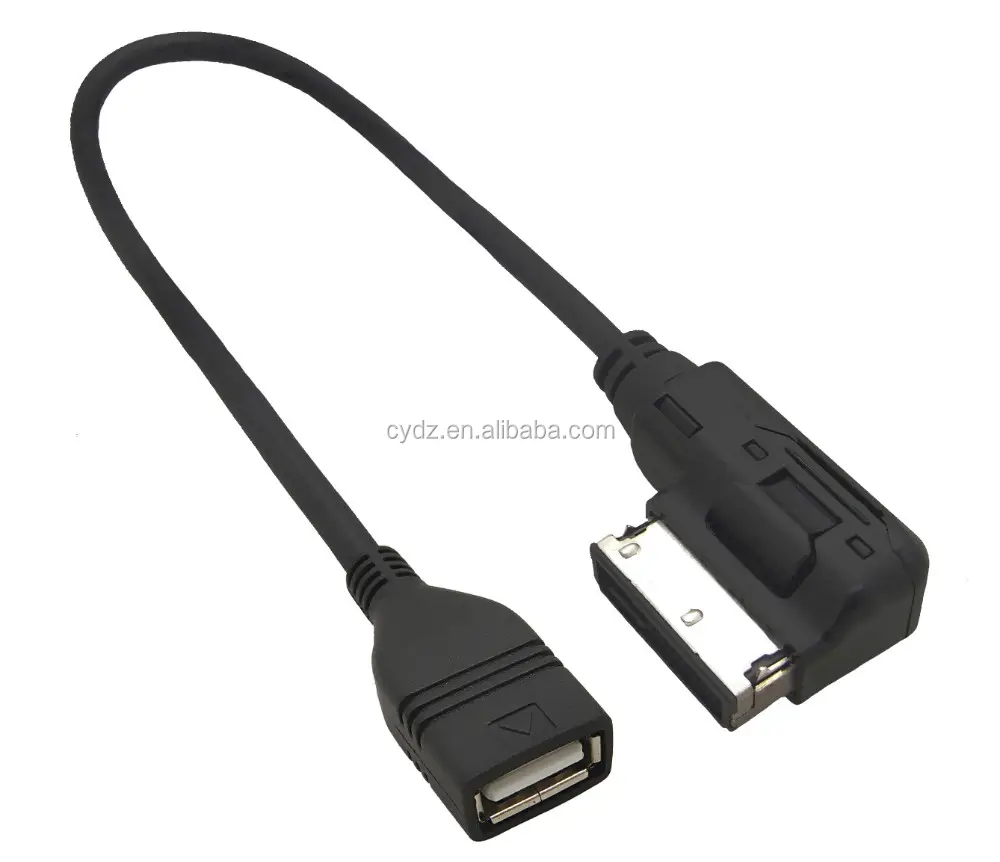 Cabo de Conexão USB para VW Audi Som do carro A3 A4 S4 A6 S6 A8 Q5 Q7 R8 TT