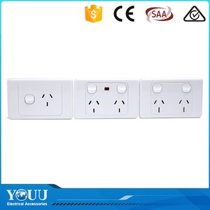 YOUU Artículos Baratos Para Vender 1 Gang <span class=keywords><strong>switch</strong></span> 1 Way/2 Gang 2 Way interruptor de Control Remoto Interruptor de Pared Con Indicador luz - Product Image 1