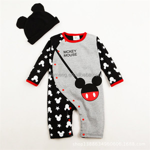 100% cotton soft baby bodysuit 2 piece jumpsuit Spring & Autumn newborn baby romper - Product Image 5