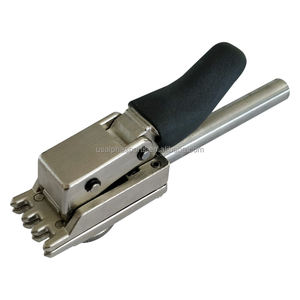 Pince de base pour machine à cordage modèle Alpha ACC-021, 5 dents, en alliage d'acier revêtu de diamant, pour tennis et badminton, avec cadran réglable - Product Image 3