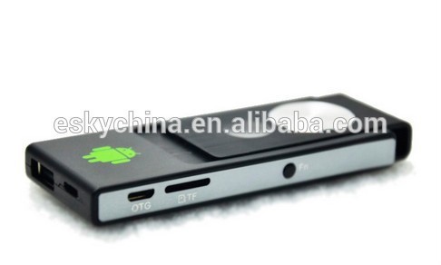 Cxy802 TV BOX Android 4.2 RK3028A de doble núcleo WiFi