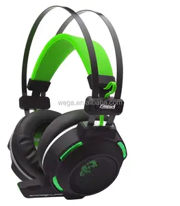 Hot Selling Real Game 2.0 Stereo Sound Heavy Bass Kabel verstellbares Mikrofon PC Gaming Headset mit Mikrofon