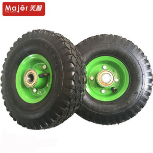 10 pouces roues gonflables en caoutchouc 4.10/350-4 <span class=keywords><strong>roue</strong></span> pneumatique en caoutchouc pour chariot à main - Product Image 5