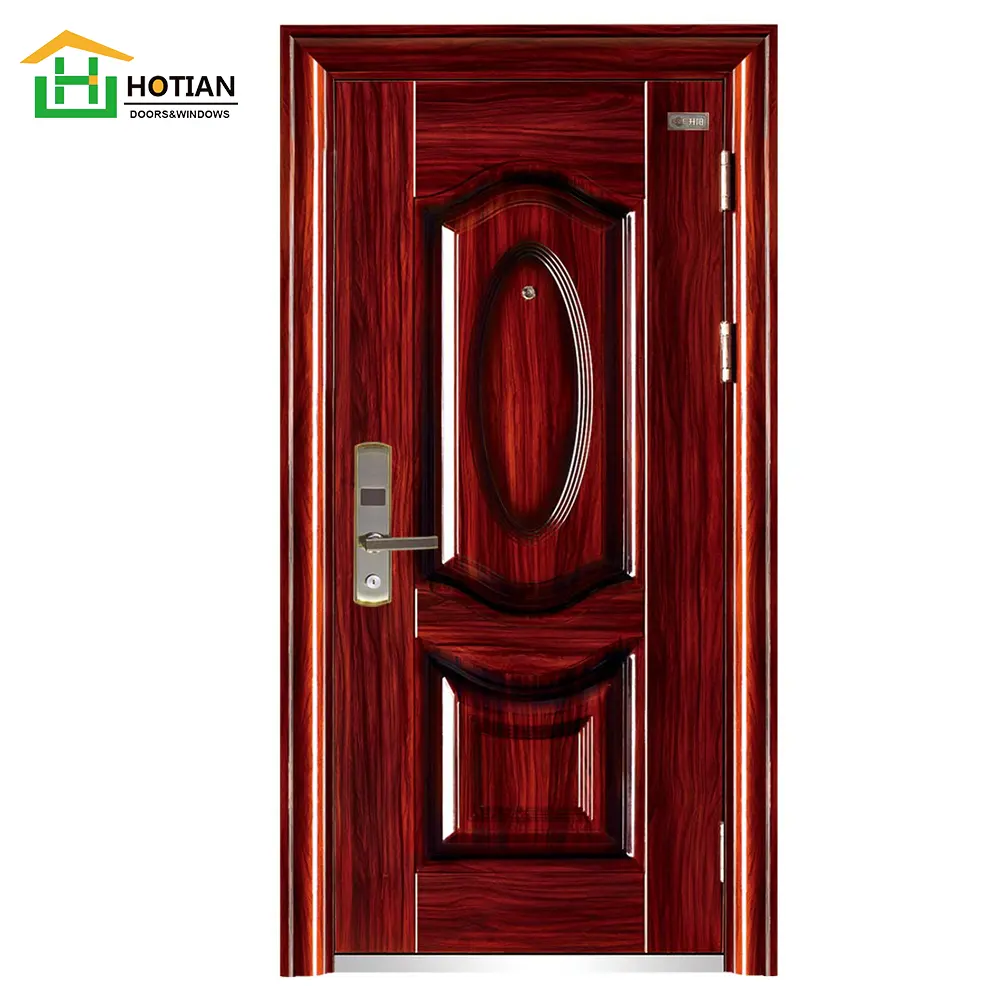 China stainless steel reinforced turkish style steel security door