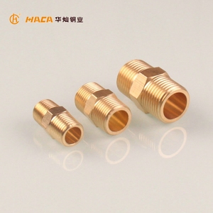 Brass Dài Brass Nam Hex Núm Vú - Product Image 3