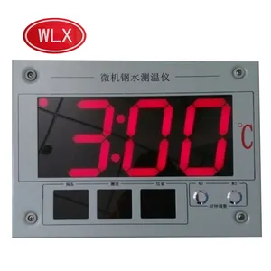 Termómetro digital vendedor caliente de acero fundido Medición de temperatura