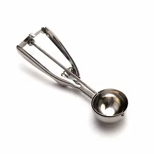 18/8 304 Chất Liệu 5Cm Thép Không Gỉ Ice Cream Scoop