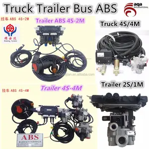 ABS anti-lock brake system relay valves brake chambers air dryers trailer control valves foot valves hand control vales modulat