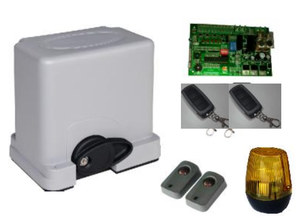 An Toàn Điện Áp Thấp 24VDC 400kgs Không Dây Từ Xa Điện Tự Động Trượt Cổng Opener/<span class=keywords><strong>Gate</strong></span> Operator - Product Image 2