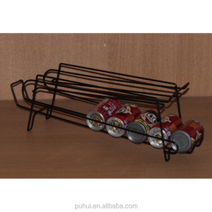 Convenient Steel Store Fixture Floor Standing Metal Wire Retail Promotion <strong>Drink</strong> Cans Display <strong>Rack</strong> - Product Image 5