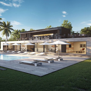 2020 Venta caliente prefabricada <span class=keywords><strong>comprar</strong></span> contenedor de envío Cabaña Casa para venta - Product Image 4