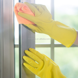 Guantes De cocina <span class=keywords><strong>Feie</strong></span> marca látex limpieza del hogar goma gruesa logotipo personalizado paquete personalizado Guantes De látex fino Xl látex - Product Image 2