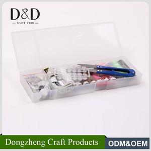 Nouvelle arrivée petite taille coloré boîte <span class=keywords><strong>à</strong></span> <span class=keywords><strong>couture</strong></span> kit avec fixation en plastique ciseaux - Product Image 3