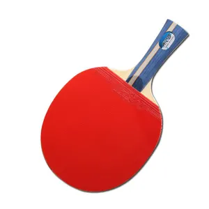 Ракетка для настольного тенниса Yinhe 05B, ракетка для настольного тенниса из чистого дерева с двойными прыщами в резине
