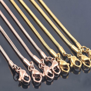 Dubai diseño de nuevas cadenas de <span class=keywords><strong>oro</strong></span> para los hombres PVD 3 gramos italiano 24 K cadena de <span class=keywords><strong>oro</strong></span> - Product Image 3
