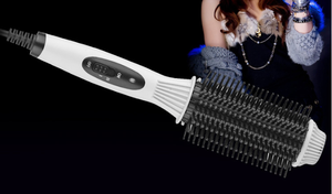 <span class=keywords><strong>Brosse</strong></span> électrique Portable <span class=keywords><strong>en</strong></span> céramique pour lisser les cheveux, lisseur, soins capillaire, peigne de dents ionique Anti-brûlure - Product Image 6