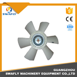 Guangzhou al por mayor SK300/SK220-5 motor diesel 6D22 ventilador de refrigeración hoja ME018185 utilizado para excavadora - Product Image 1