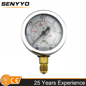 Mini calibrador de presión al por mayor de China 5 bar MPa manómetro de aceite manómetro - Product Image 6