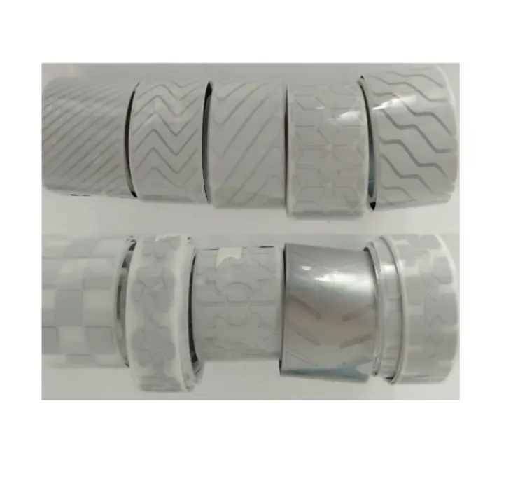 En471 ferro a trasferimento termico riflettente ad alta visibilità su nastro elastico in vinile argento per camicie da operaio edile indossare abbigliamento