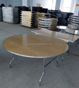 Bàn Gỗ Tròn Cho Thuê Sự Kiện - Product Image 6