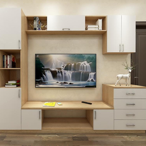 BALOM mobile <span class=keywords><strong>porta</strong></span> <span class=keywords><strong>TV</strong></span> moderno in legno con design <span class=keywords><strong>libreria</strong></span> - Product Image 6