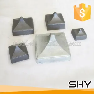 Topi Tiang Hiasan Pagar Ornamen Stud Besi Cor Bola Baja Aluminium Logam Dekoratif