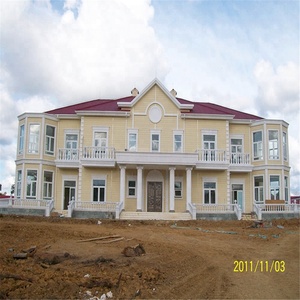 Nuevo modelo villas, chalet de acero ligero, barato Villa prefabricada moderna - Product Image 3