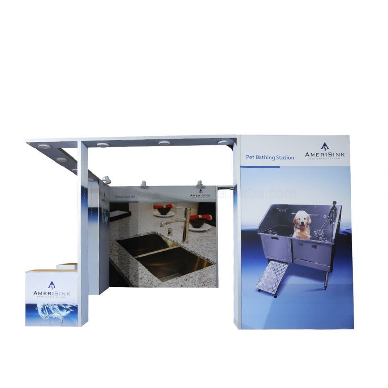 Portable Design Moderne Pas Cher Prix Personnalisé Réutilisable De Haute Qualité Modulaire Stand D'exposition