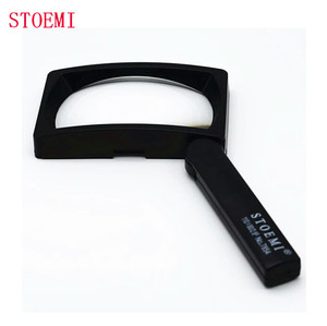 STOEMI 7854 3X LED, Kaca Pembesar Persegi Panjang Dapat Diisi Ulang Genggam dan Berdiri - Product Image 3