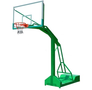 Vente en gros de support de panier de basket extérieur portable standard FIBA Équipement de terrain mobile - Product Image 5