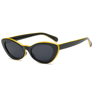 Jaspeer espejo <span class=keywords><strong>verde</strong></span> pequeño uv400 gafas de sol ojo de gato colorido sol grises 2018 - Product Image 4