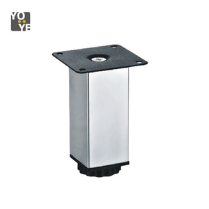 Piring Atas Persegi Baja Tahan Karat Dekoratif Kaki Kabinet Meja Sofa Kaki - Product Image 1