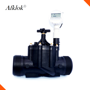 Nước AC220V AC110V ac24 dc24 DC12 9VDC chốt 3inch solenoid van thủy lợi với pin hẹn giờ - Product Image 4